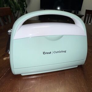 Cricut Cuttlebug Die Cutting Machine Mint Green Manual Embosser
